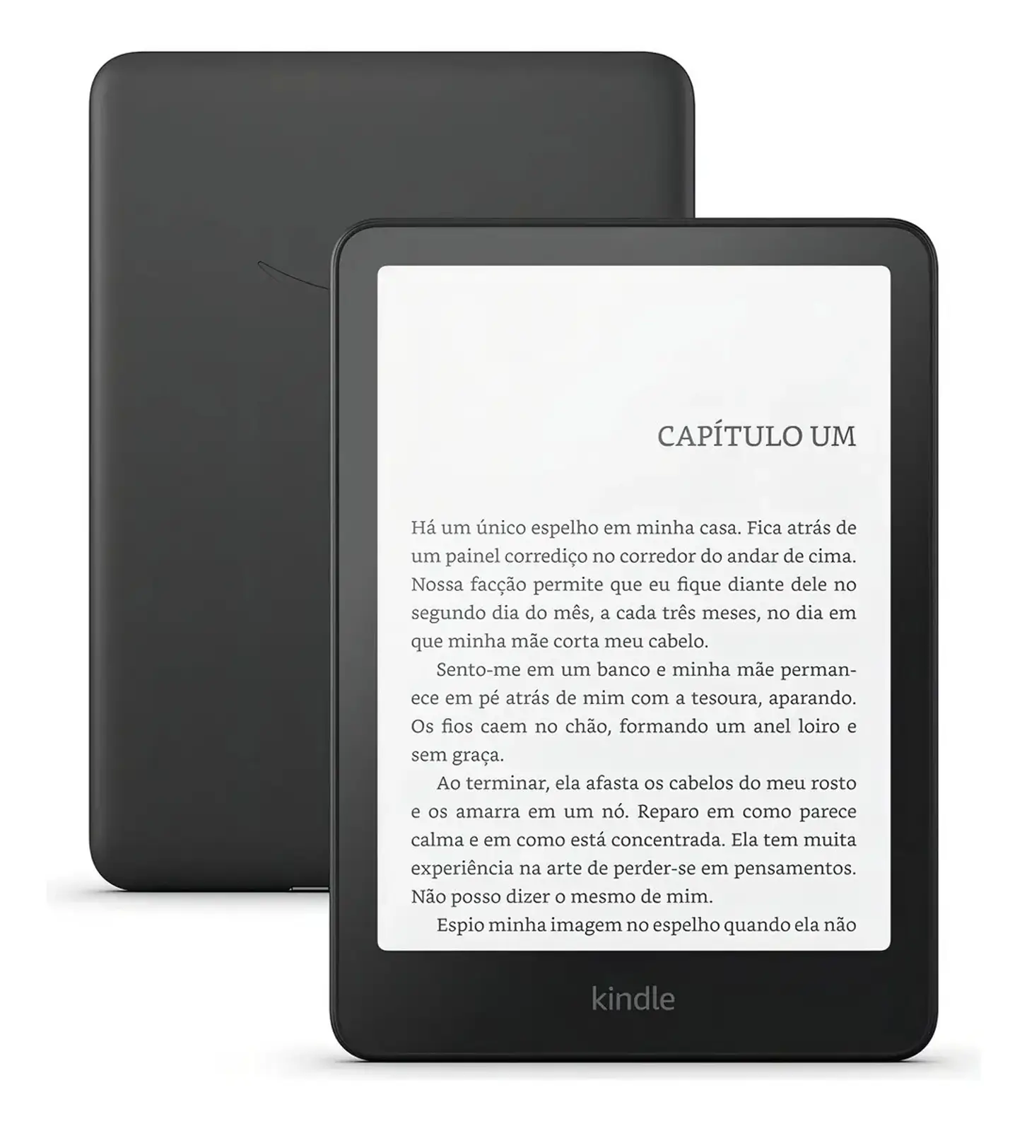 Kindle com texto em português, Kindle OS.