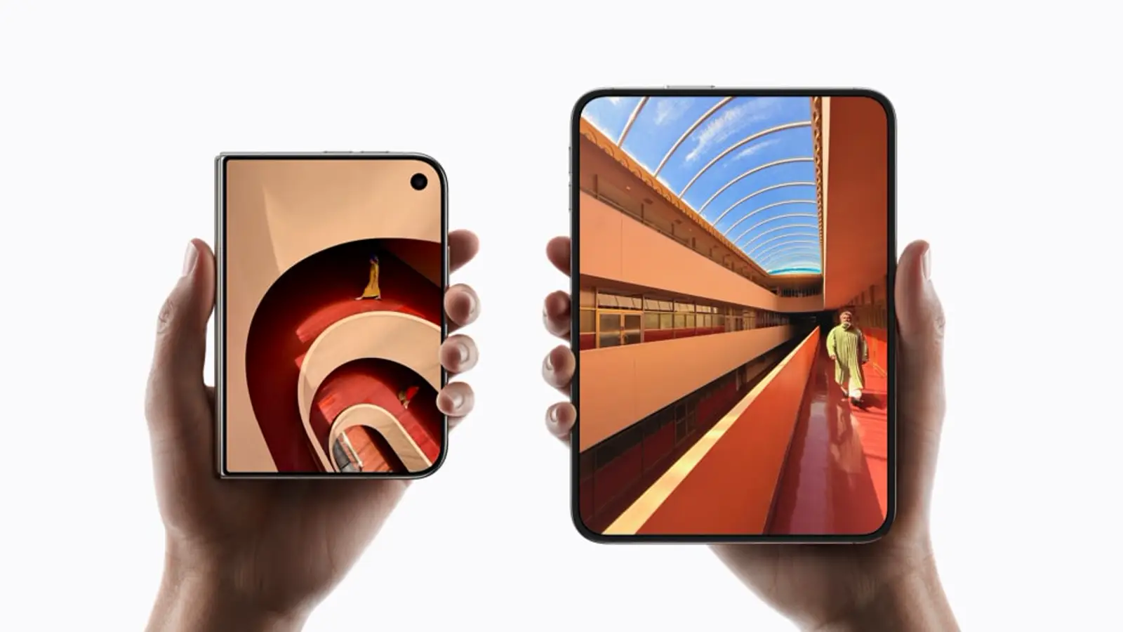 iPhone Duo capa 5,4" e miolo 7,6", foto Apple.