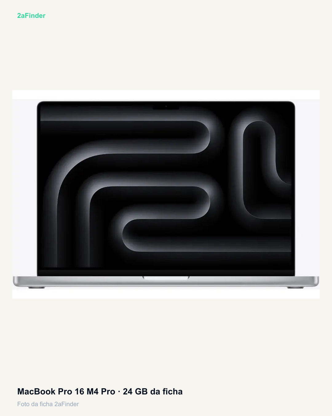 MacBook Pro 16 da ficha 2aFinder.